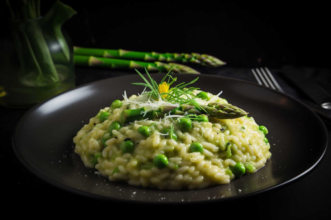 Summer Risotto with Asparagus