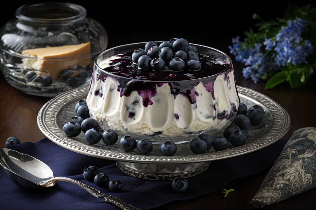 Blueberry Dessert with Ricotta