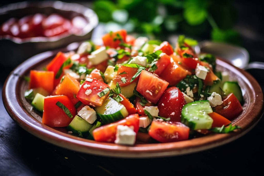 Balkan Shopska Salad